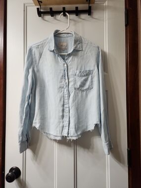 Rails Light Blue Button-Down - S